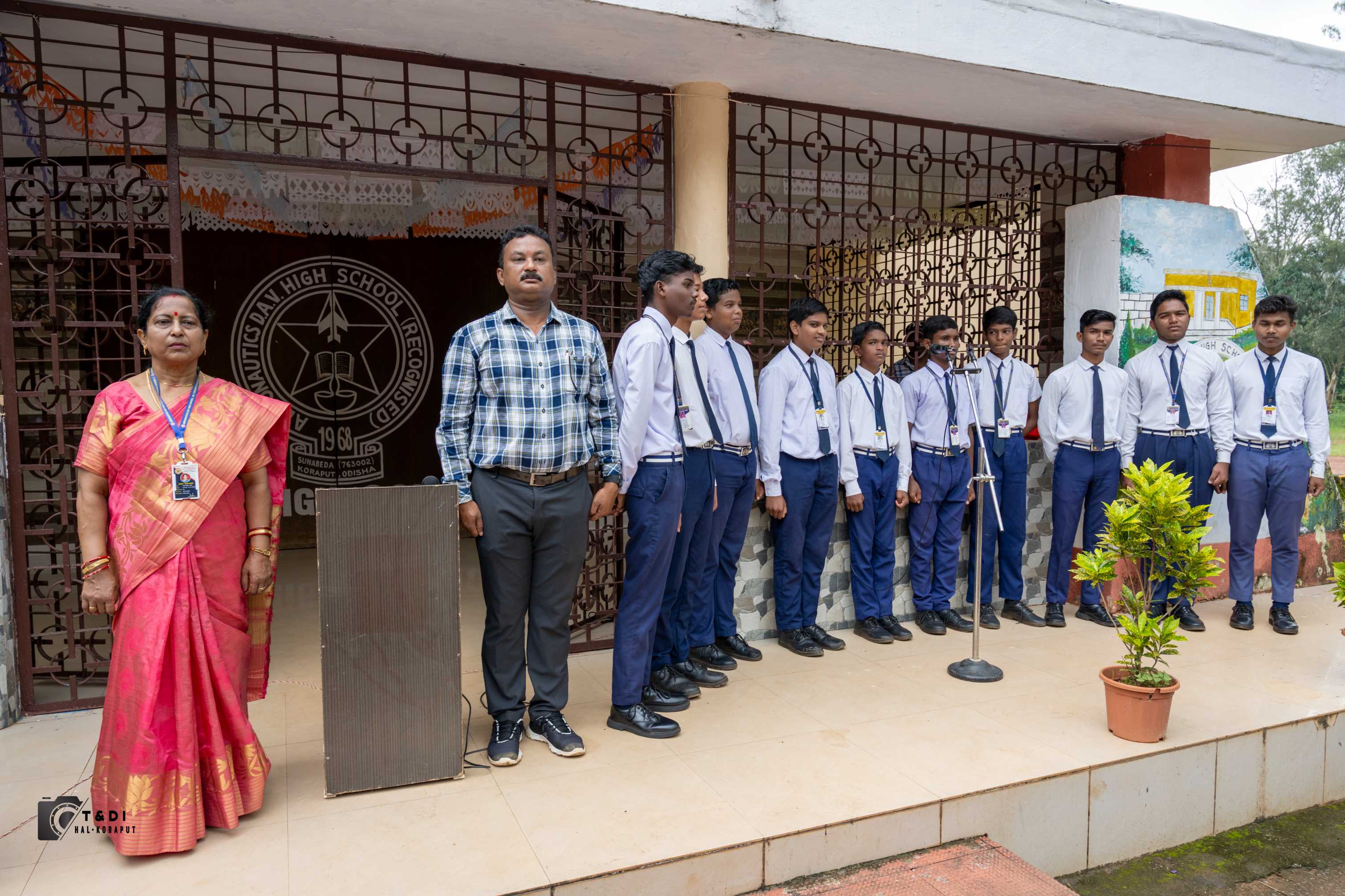 Students in classroom